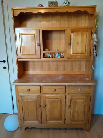 Dressoir - tweeledige kast (apart boven -en onderstuk) beschikbaar voor biedingen