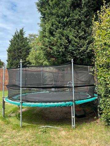 Trampoline BERG 430 cm, Enlèvement, Utilisé