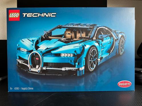Lego Technic - Bugatti (42083), Hobby en Vrije tijd, Modelbouw | Auto's en Voertuigen, Zo goed als nieuw, Ophalen