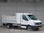 Volkswagen Crafter 136pk Open Laadbak met Kist Dubbellucht 3, 100 kW, Euro 5, Stof, Gebruikt