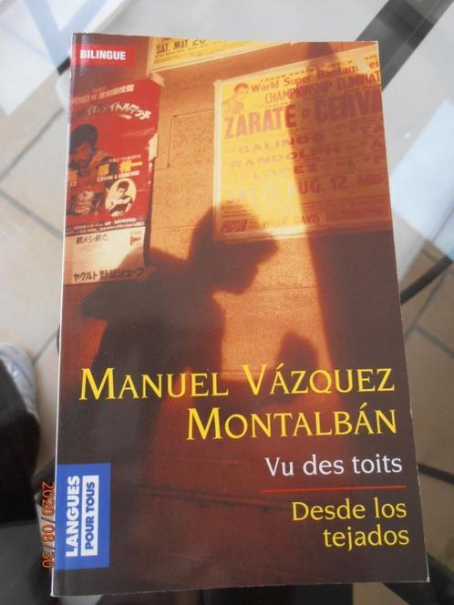 Livre "Vu des toits – Desde los tejados" – M. V. MONTALBAN, Boeken, Detectives, Gelezen, Ophalen of Verzenden