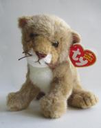 BEANIE BABIE’S: 4 -MANES-2005- LEEUW/WULP-Nieuw, Envoi
