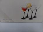 nieuwe set cocktailglazen luminarc, Neuf, Verre ou Verres, Verre, Enlèvement