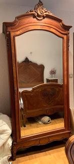 Oude spiegel kast, Antiek en Kunst, Ophalen of Verzenden