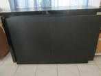 meuble noir double porte gauche, 100 à 150 cm, 25 à 50 cm, Enlèvement, Utilisé