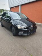 Vw Touran 1.6TDI DSG Highline 7 plaats, Automaat, Euro 6, Zwart, Diesel