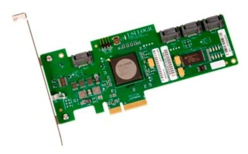 LSI SAS3041E - SAS3041E-HP 4x SATA, Computers en Software, Harde schijven, Gebruikt, Server, Intern, HDD, SATA, Ophalen of Verzenden