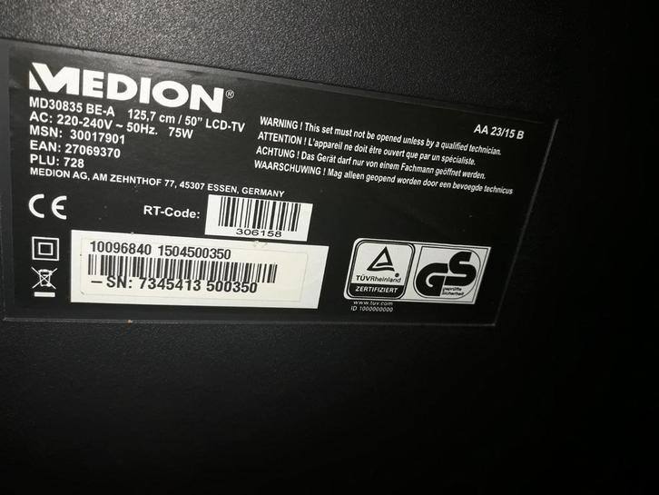 Television medion, Computers en Software, Laptop-opladers