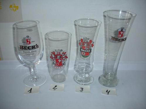 Bierglazen Beck's, brouwerij te Bremen, 20 stuks, Verzamelen, Biermerken, Zo goed als nieuw, Glas of Glazen, Overige merken, Ophalen of Verzenden