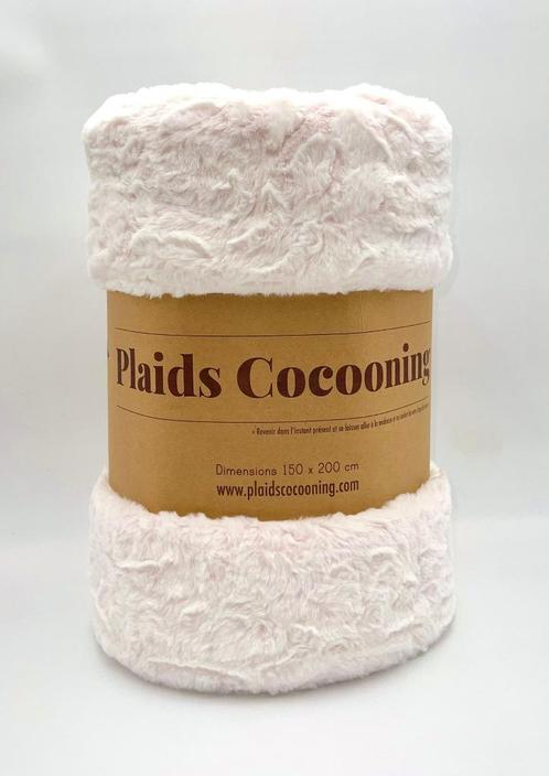 Plaids Cocooning Bouton de Rose plaid/couverture polaire NEU, Maison & Meubles, Accessoires pour la Maison | Plaids & Couvertures
