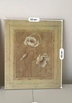 2 canvassen met authenticiteitsbewijs 53 x 63 cm, Enlèvement ou Envoi