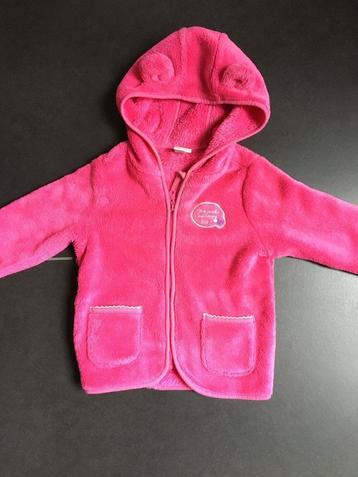Fleece jasje roos s.Oliver maat 80 beschikbaar voor biedingen