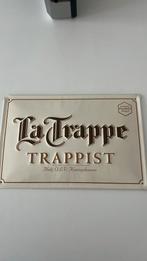 Reclamebord La trappe metaal, Ophalen, Zo goed als nieuw