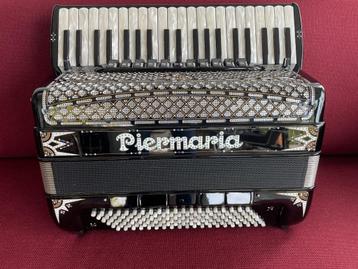 Z.g.a.n. Piermaria accordeon . 120 bas . 4 korig . Musette . disponible aux enchères