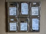 Lot 6x Harddisk 500 GB SATA, Computers en Software, Harde schijven, Intern, Ophalen of Verzenden, Zo goed als nieuw, Desktop