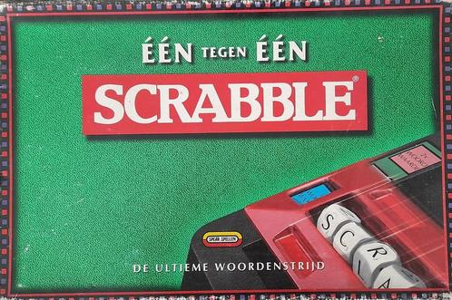 Eén tegen Eén - SCRABBLE - Superleuke variant !, Hobby en Vrije tijd, Gezelschapsspellen | Bordspellen, Gebruikt, Een of twee spelers