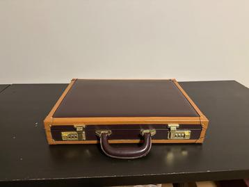 Vintage Presto Heren Aktetas – Hardcase – Faux Leather beschikbaar voor biedingen