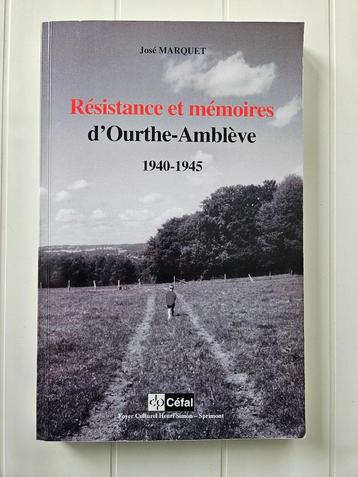 Weerstanden en herinneringen aan Ourthe-Amblève 1940-1945 beschikbaar voor biedingen