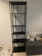 Stalen open etalage kast zwart staal 50x180cm, Huis en Inrichting, Ophalen, Zo goed als nieuw