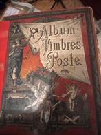 Antiek postzegelalbum 1890-1900 Richard Senf, Ophalen