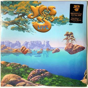 YES 50 LIVE 4xLP Limited-Edition Colored Vinyl