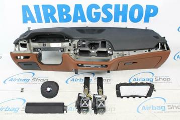 Airbag kit Tableau de bord M HUD noir/brun BMW 3 serie G20