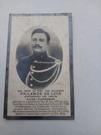 de leyn wachtmeester van 1è klas  de gendarmerie overl 1922, Ophalen of Verzenden, Bidprentje