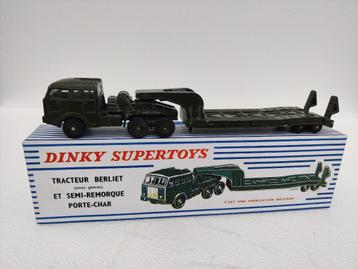 Dinky toys BERLIET tractor- en tankoplegger nr. 890