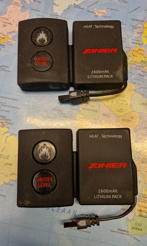 Batterijen voor verwarmde Zanier handschoenen, Motoren, Kleding | Motorkleding, Handschoenen, Ophalen of Verzenden