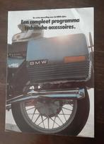 Folder BMW technische accessoires uit 1981, Enlèvement ou Envoi, BMW
