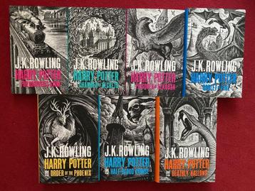 J.K.ROWLING HARRY POTTER DE COMPLETE SET IN HET ENGELS IN KA beschikbaar voor biedingen