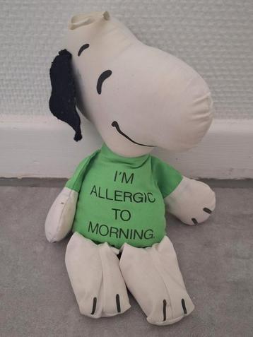 Snoopy vintage knuffel  beschikbaar voor biedingen