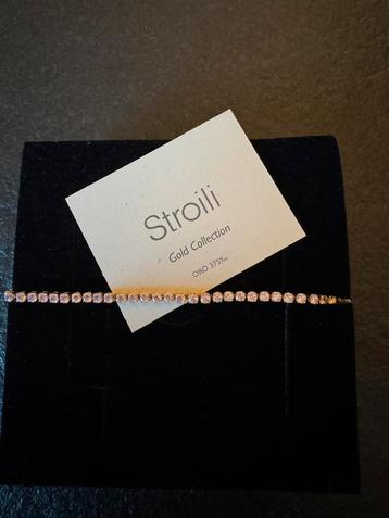 Tennisarmbandje Stroili 9kt rosé goud met zirkonen beschikbaar voor biedingen