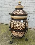 Tandoor Saffron 125L | XXL BBQ oven van vuurvaste klei, Verzenden, Nieuw, Grand Tandyr, Met accessoires
