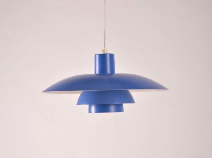 Vintage PH 4/3 hanglamp van Poul HENNINGSEN / Louis POULSEN, Huis en Inrichting, Lampen | Hanglampen, Zo goed als nieuw, Metaal