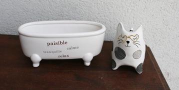 Lot de 2 pots pour plantes d'intérieur