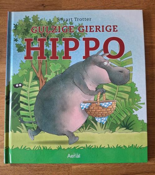 Stuart Trotter - Gulzige gierige Hippo, Boeken, Prentenboeken en Plaatjesalbums, Zo goed als nieuw, Ophalen