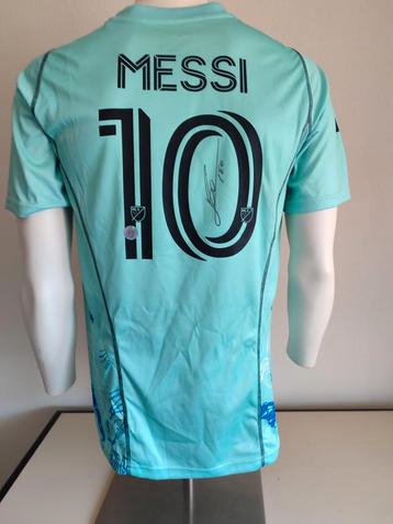 Maillot de l'Inter Miami signé par Lionel Messi avec un coa, Collections, Enlèvement ou Envoi, Neuf, Maillot