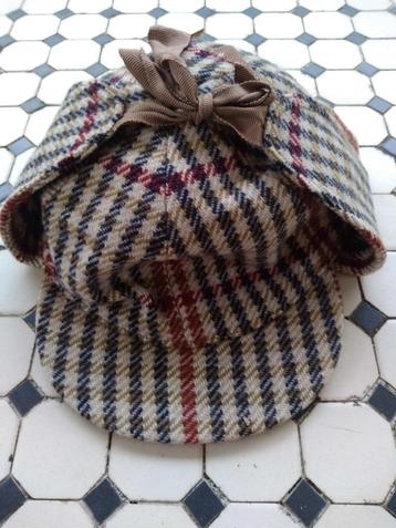 Sherlock Holmes Deerstalker hat - hoed vintage beschikbaar voor biedingen