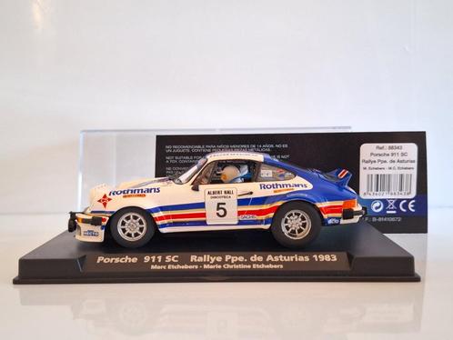 Fly porsche 911 SC Rothmans Rally De Asturias A-88343, Kinderen en Baby's, Speelgoed | Racebanen, Nieuw, Racebaan, Elektrisch