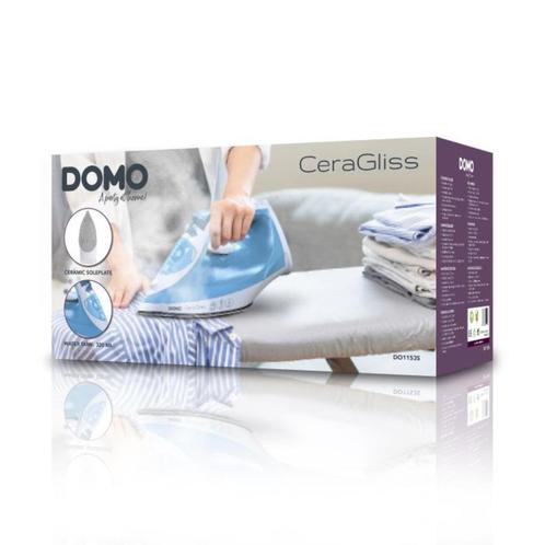 DOMO stoomstrijkijzer 'Ceragliss' NIEUW, Elektronische apparatuur, Strijkijzers en Strijkplanken, Nieuw, Ophalen of Verzenden