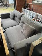 Grijze zetel 2-3 persoons, Ophalen, /, Gebruikt, Minder dan 75 cm