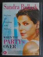 When the party's over (1993) Sandra Bullock, Cd's en Dvd's, Dvd's | Komedie, Alle leeftijden, Ophalen of Verzenden, Zo goed als nieuw