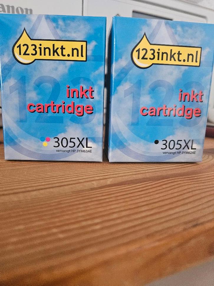 inkt cartridges: black and color, Computers en Software, Printerbenodigdheden, Nieuw, Cartridge, Ophalen