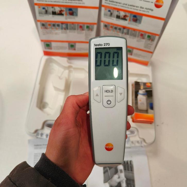 Frituurolietester met app-koppeling Testo 270 BT, Huis en Inrichting, Keuken | Keukenbenodigdheden, Nieuw, Ophalen of Verzenden