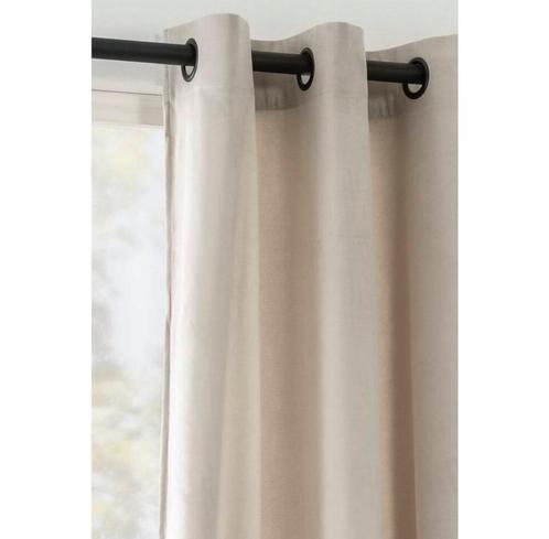 Beige gordijnen - lichtdoorlatend nog nieuw, Huis en Inrichting, Stoffering | Gordijnen en Lamellen, Beige, Ophalen of Verzenden