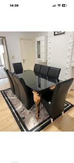 2 salontafels 1 eettafel met stoelen, Enlèvement, Comme neuf