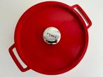 Pyrex gietijzeren slowcook braadpan, 24 cm, Huis en Inrichting, Ophalen, Gebruikt, Overige typen, Gietijzer