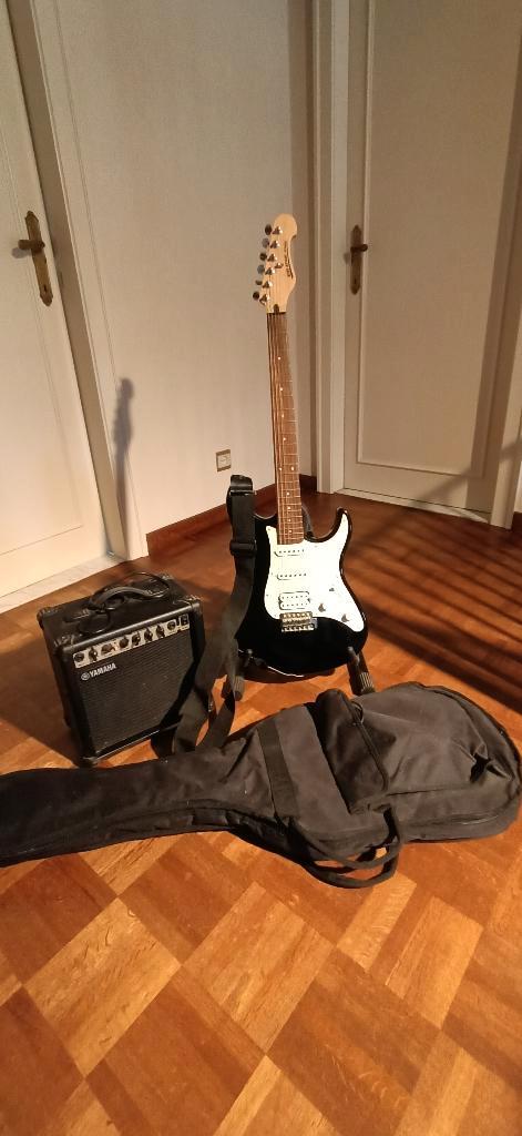 Electrische gitaar, Musique & Instruments, Instruments à corde | Guitares | Électriques, Neuf, Solid body, Autres marques, Avec ampli