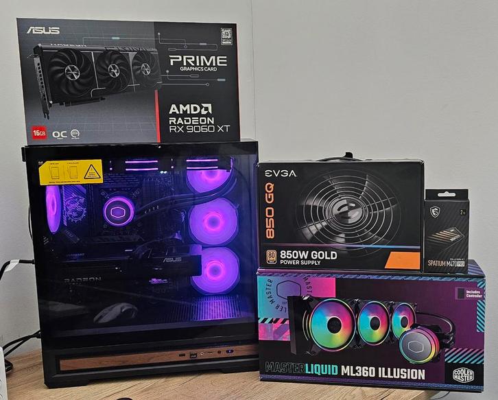 Gaming PC i7 11700K 32gb ram RX9060XT 16gb (nieuw), Informatique & Logiciels, Ordinateurs de bureau, Reconditionné, 4 Ghz ou plus